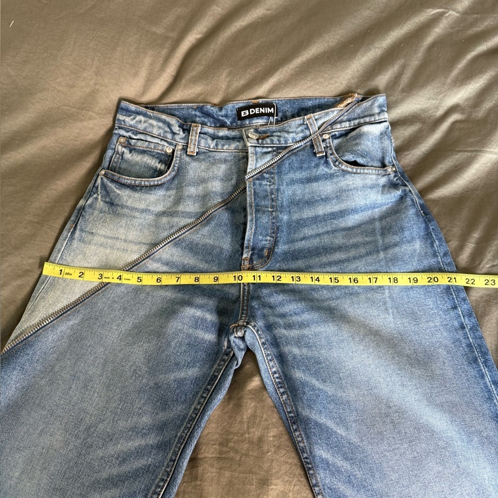 EB DENIM “GEMINI” Jeans in Hendrix & Cobain Size 27 NWT Baggy Fit Sold Out Y2K - Picture 7 of 9